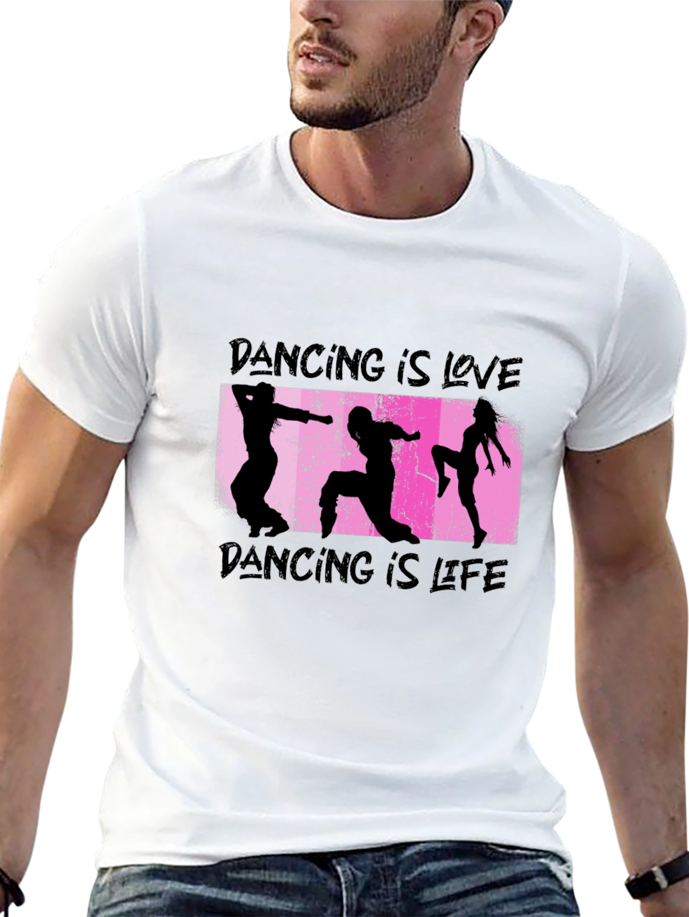 Dancing is Love & Life Black T-Shirt