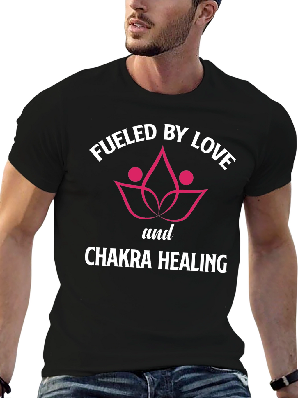 Fueled By Love Chakra Healing Graphic T-Shirt