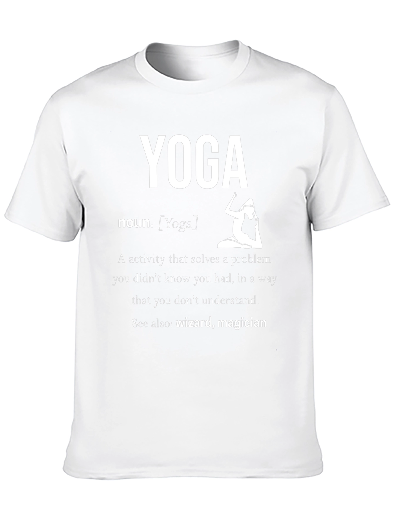 Yoga Definition T-Shirt - Wizard Magician