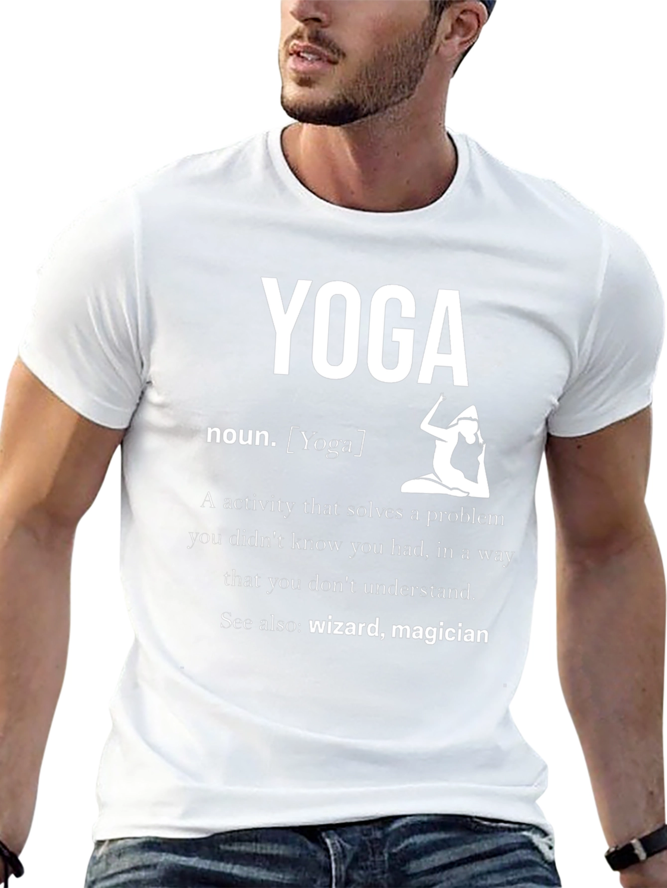 Yoga Definition T-Shirt - Wizard Magician