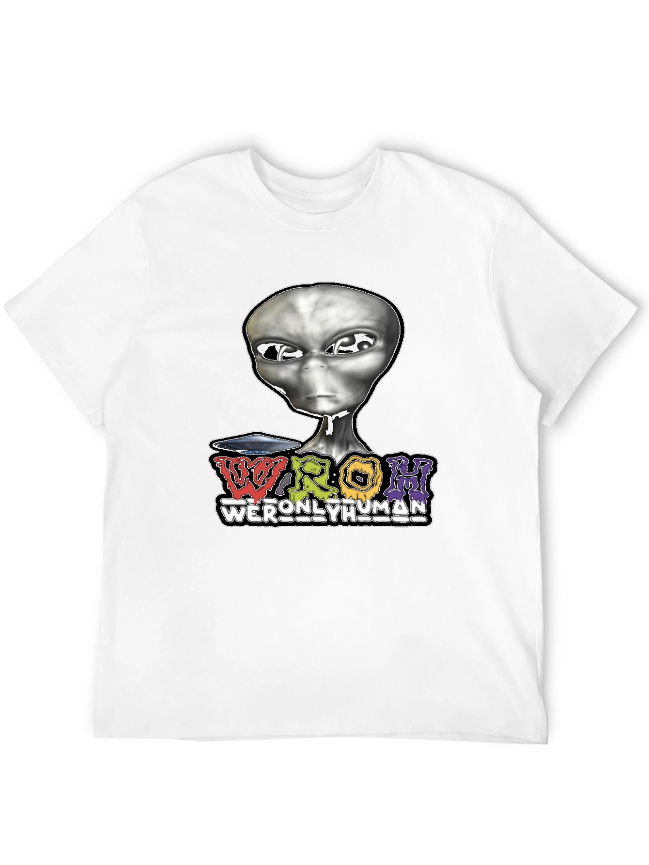 WROH Alien Graphic Tee - Were Only Human