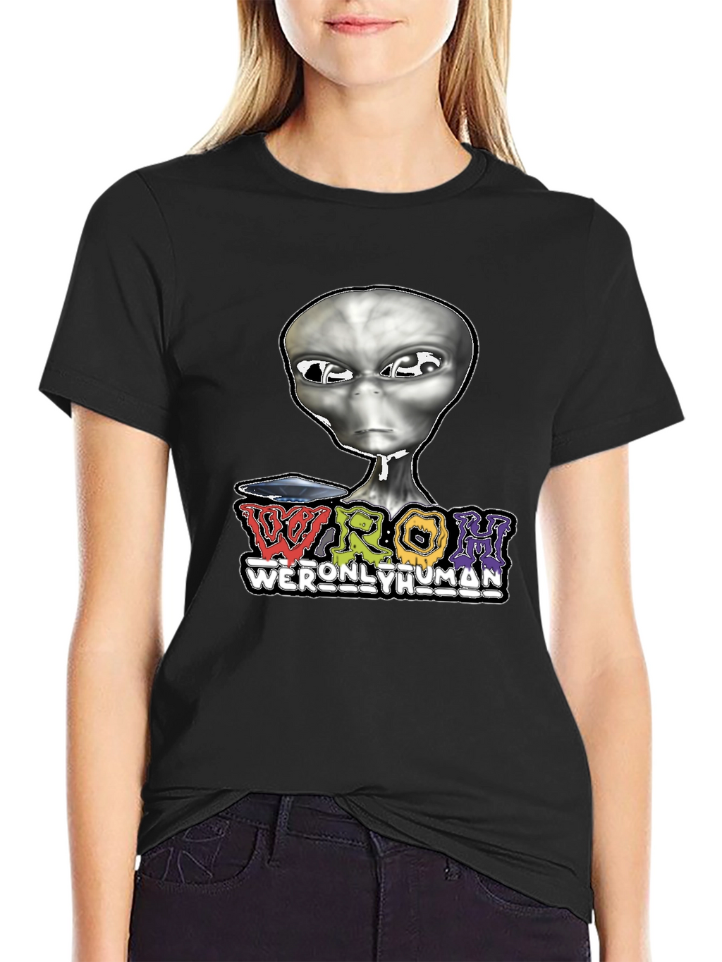 WROH Alien Graphic Tee - Were Only Human