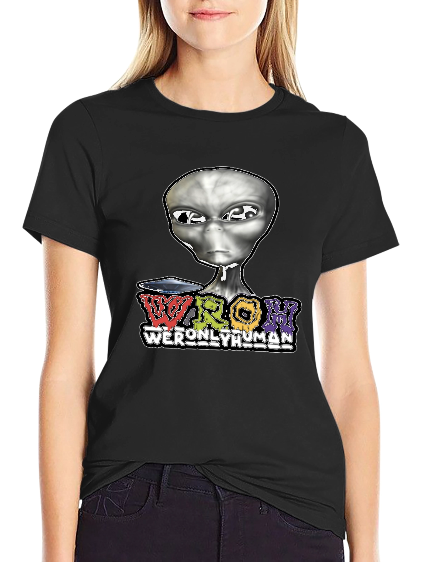 WROH Alien Graphic Tee - Were Only Human