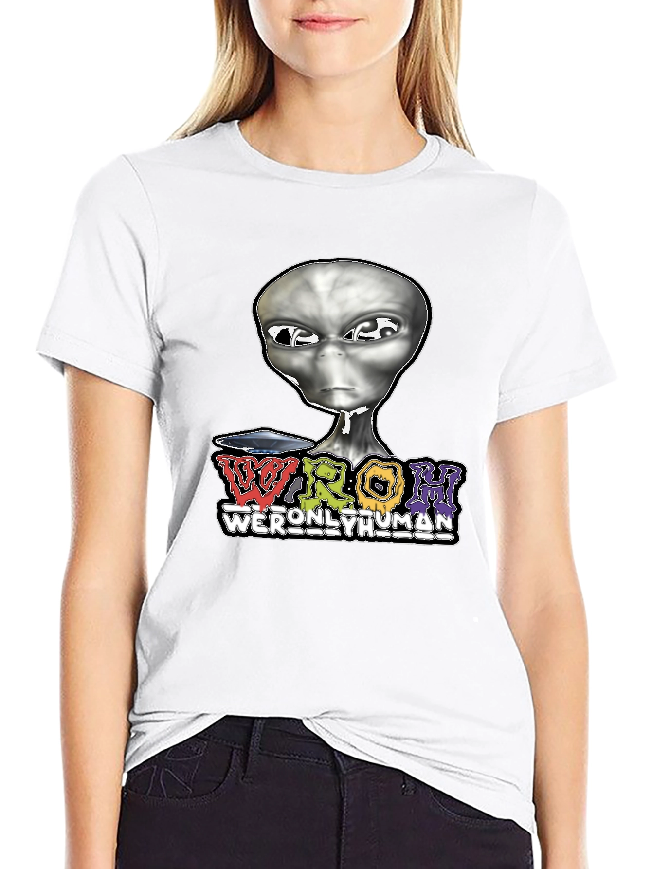 WROH Alien Graphic Tee - Were Only Human