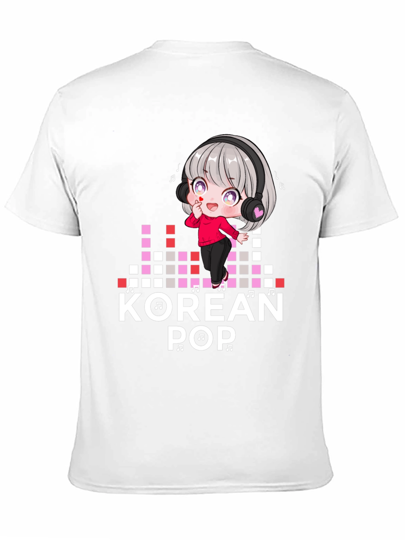 Korean Pop Music T-Shirt - Anime Style