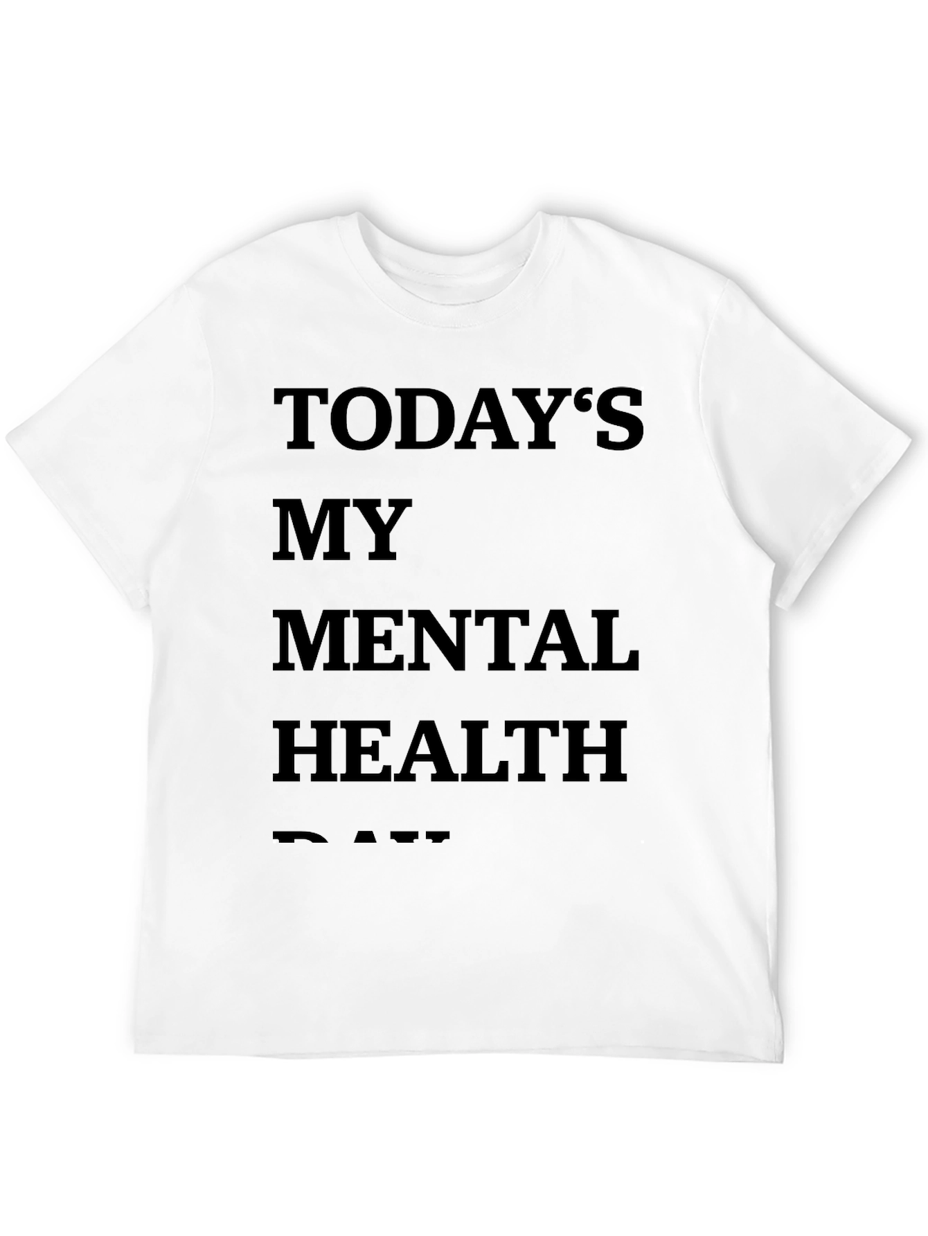 Mental Health Day Graphic T-Shirt