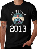 Awesome Since 2013 Gamer T-Shirt