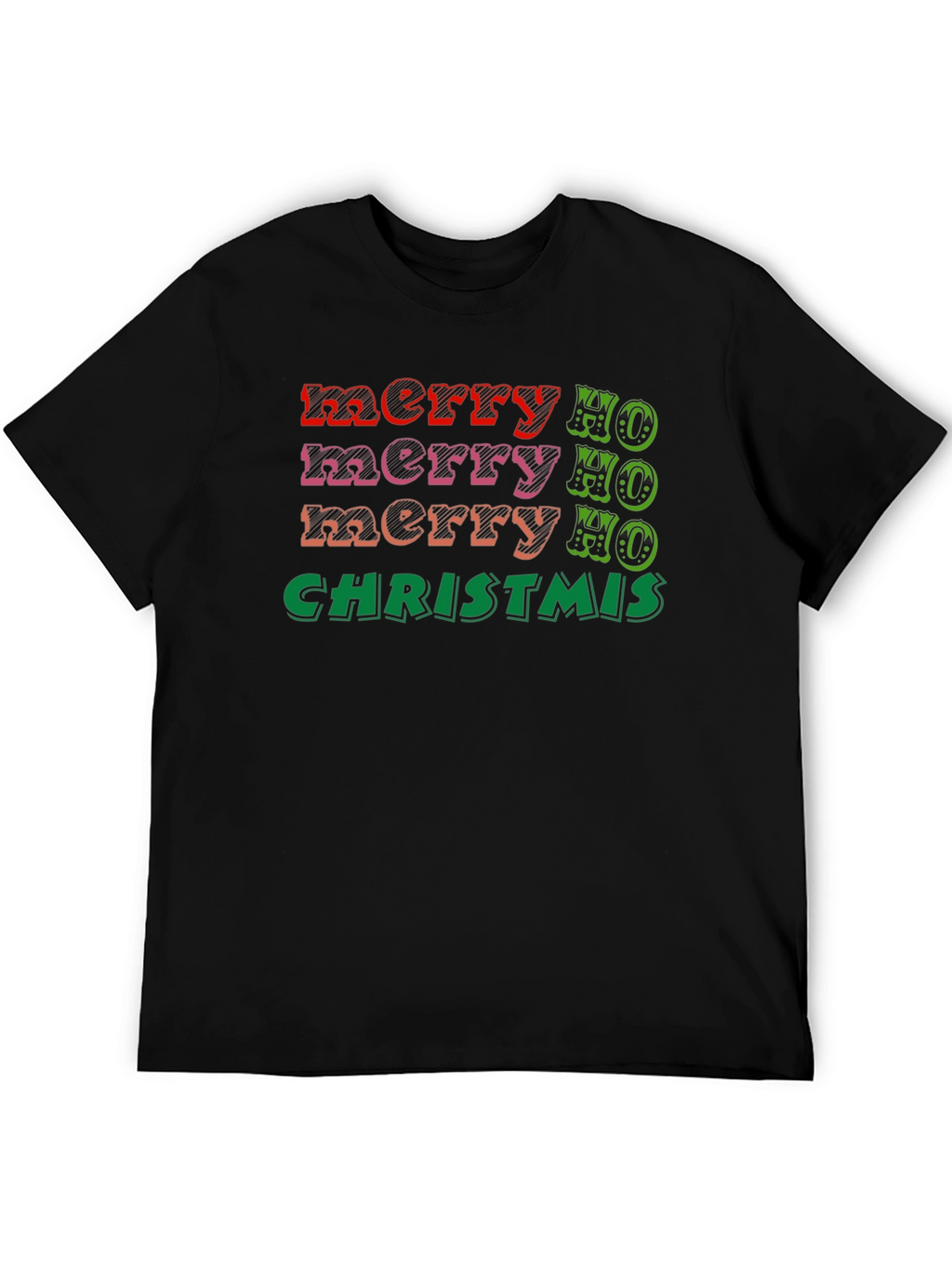 Merry Ho Ho Christmas Holiday T-Shirt