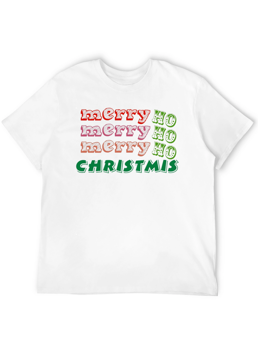 Merry Ho Ho Christmas Holiday T-Shirt