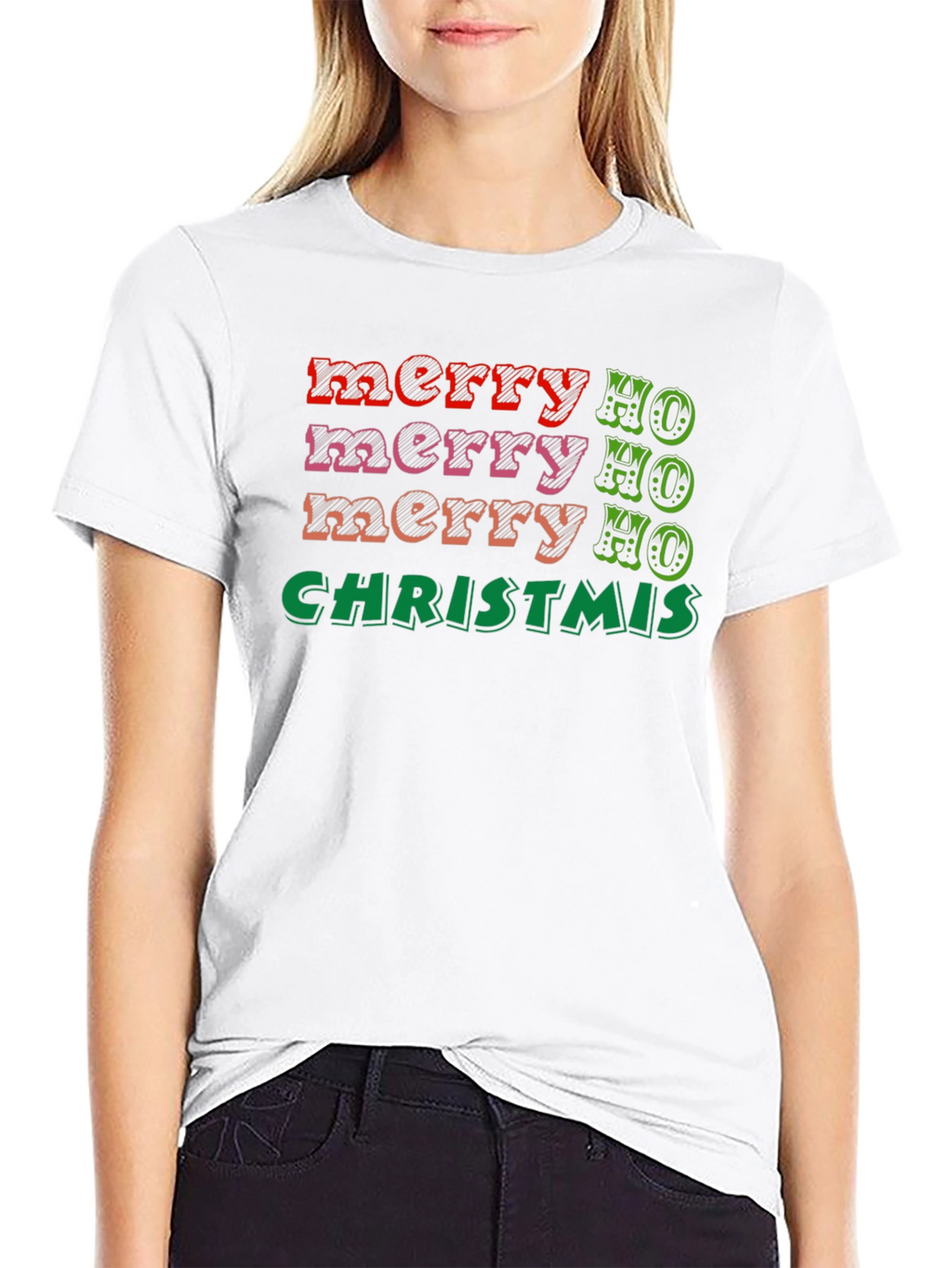 Merry Ho Ho Christmas Holiday T-Shirt