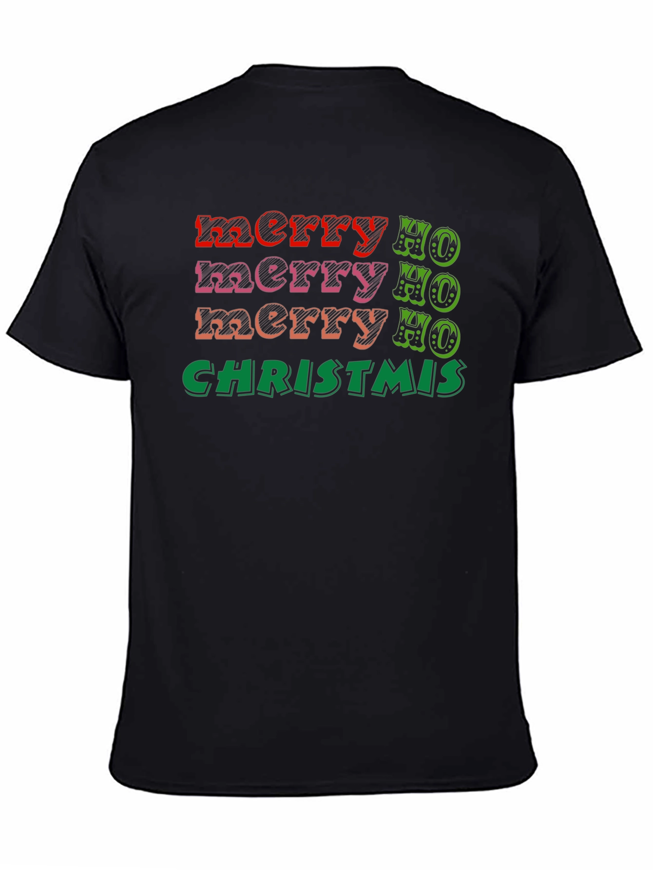 Merry Ho Ho Christmas Holiday T-Shirt