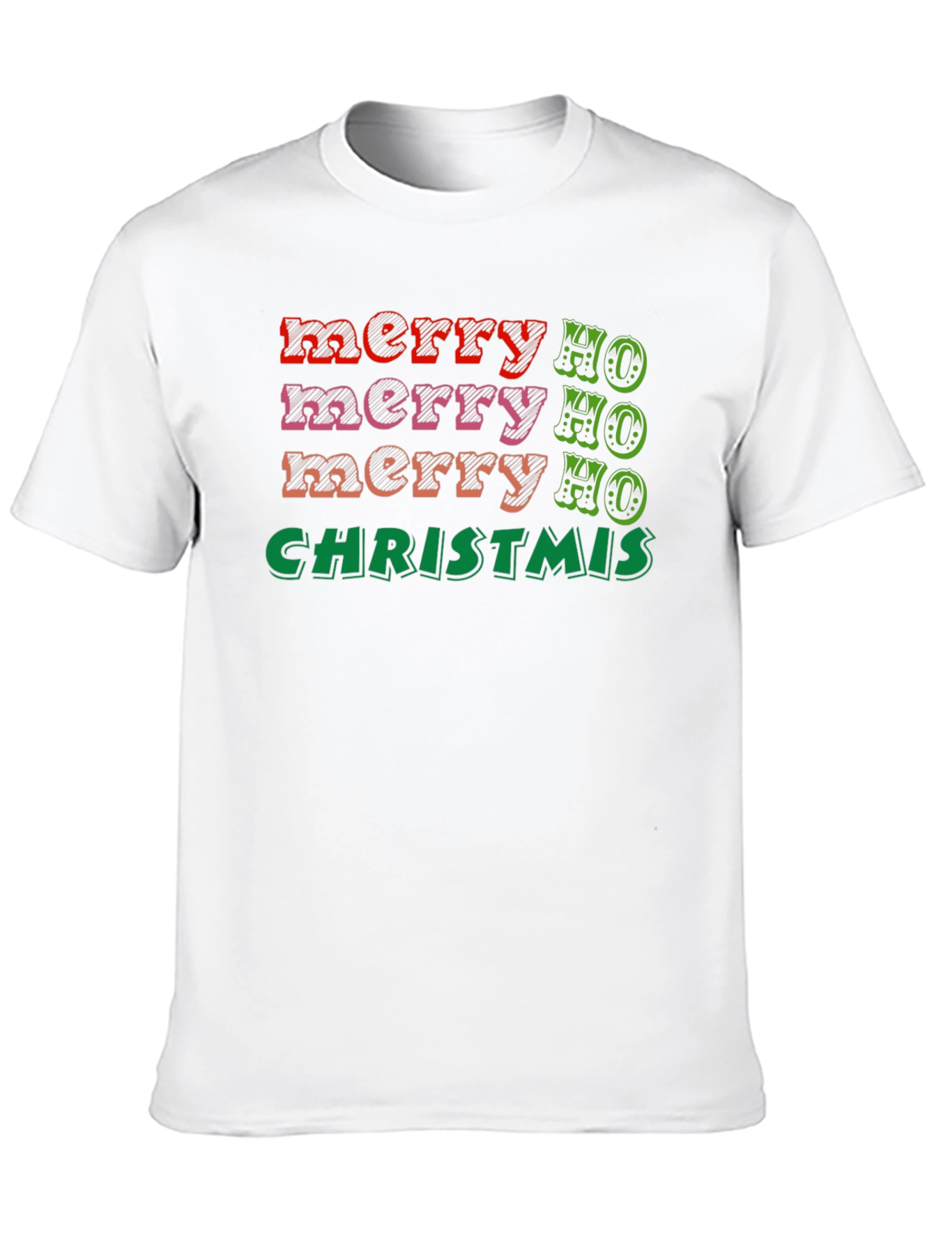 Merry Ho Ho Christmas Holiday T-Shirt