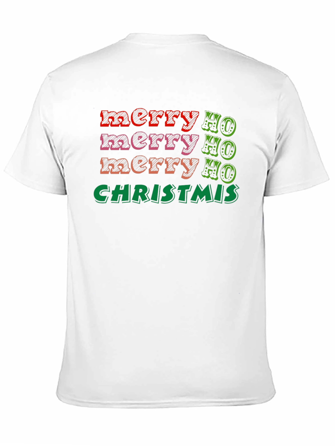 Merry Ho Ho Christmas Holiday T-Shirt