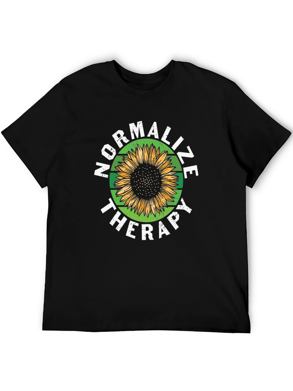 Normalize Therapy Sunflower Graphic Tee