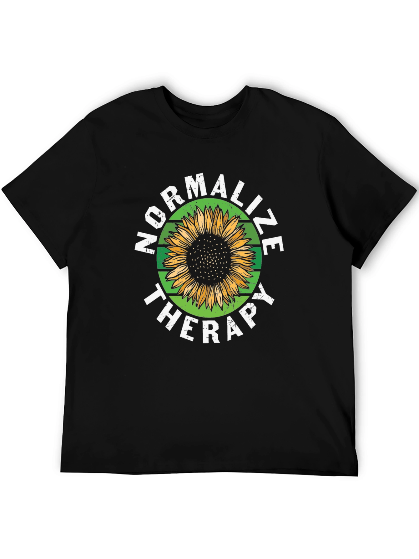 Normalize Therapy Sunflower Graphic Tee