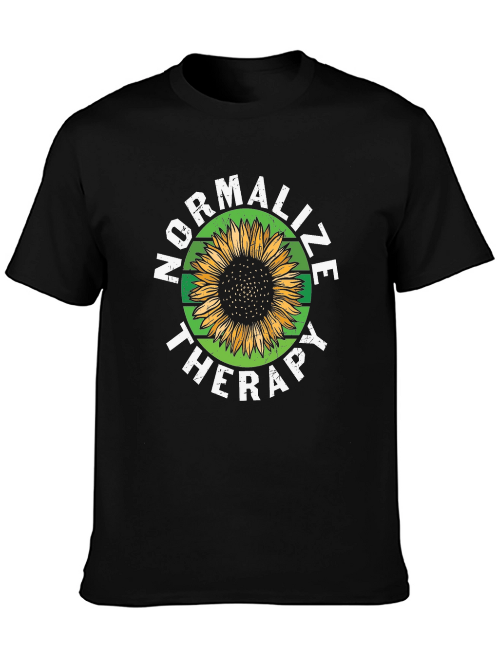 Normalize Therapy Sunflower Graphic Tee