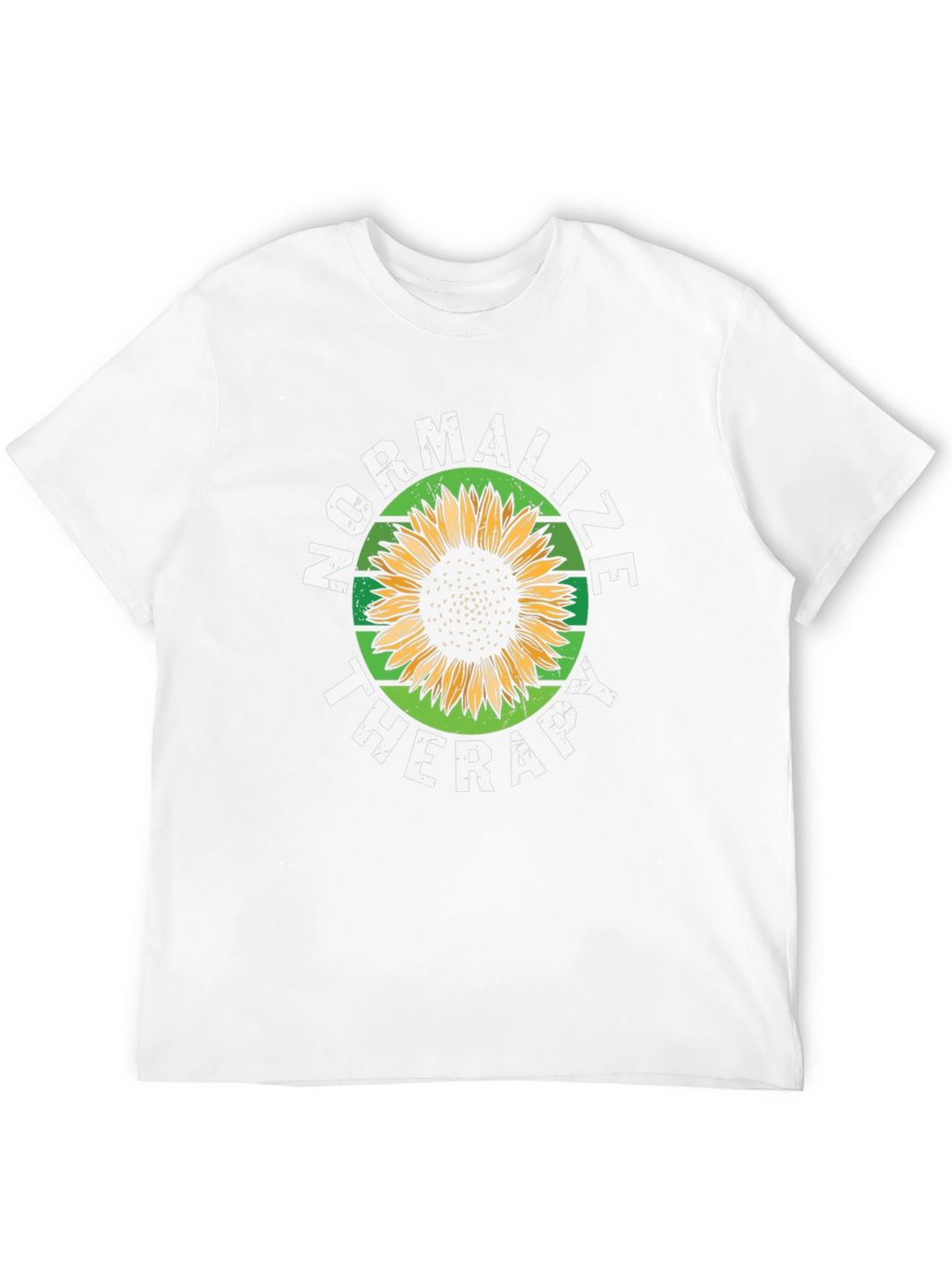 Normalize Therapy Sunflower Graphic Tee