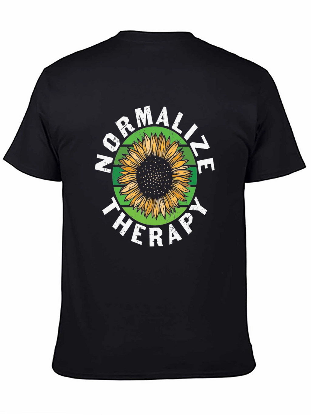 Normalize Therapy Sunflower Graphic Tee