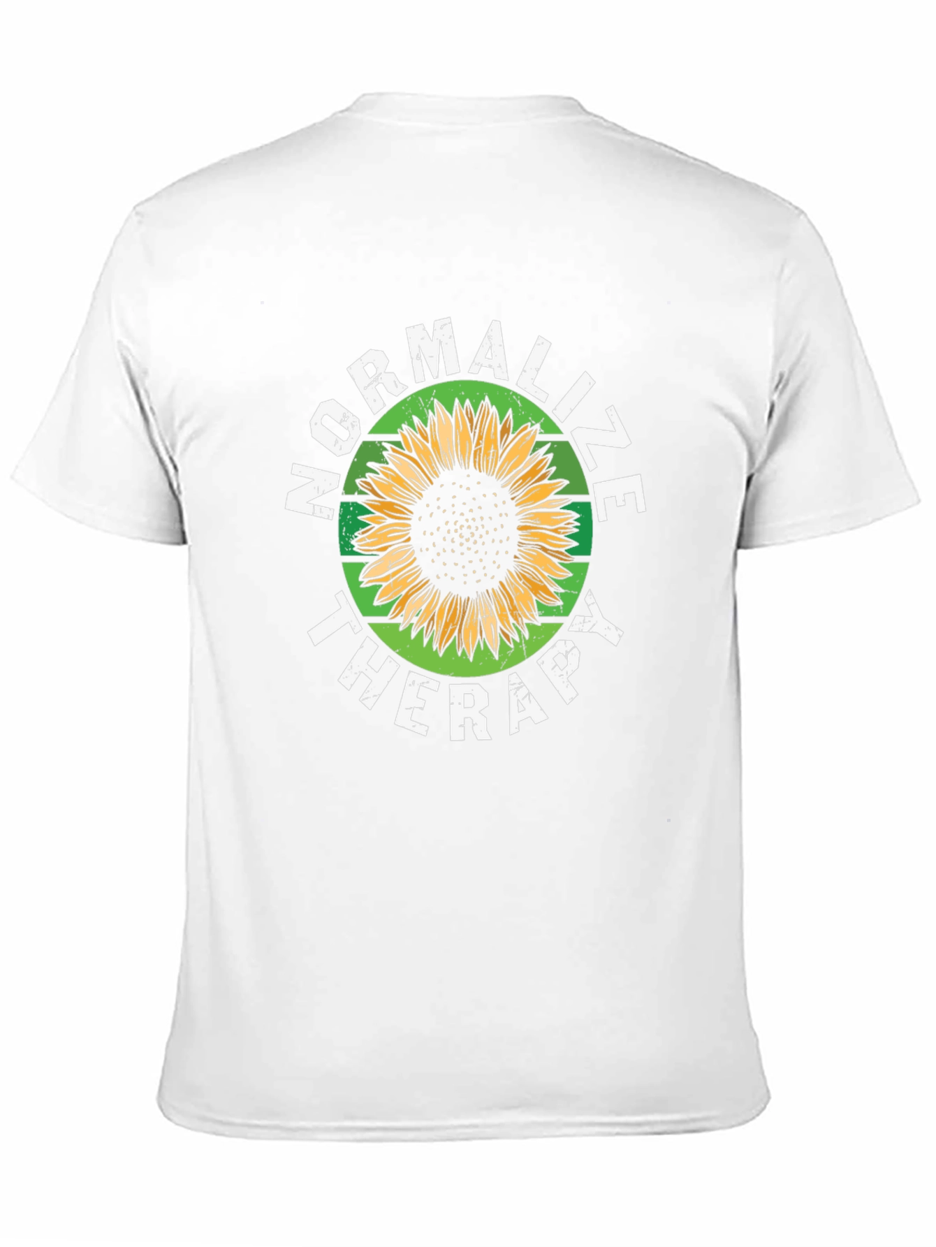 Normalize Therapy Sunflower Graphic Tee