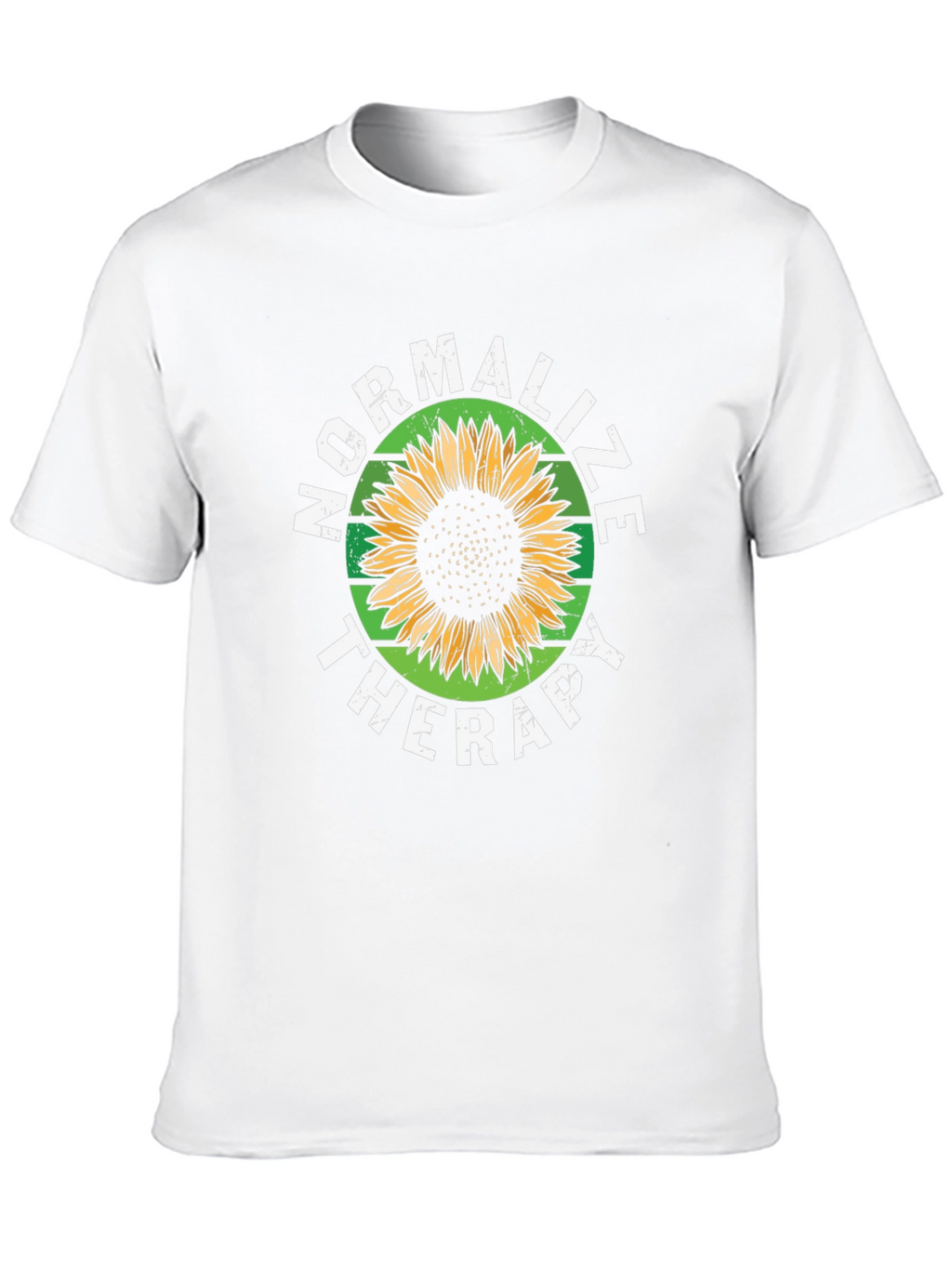 Normalize Therapy Sunflower Graphic Tee
