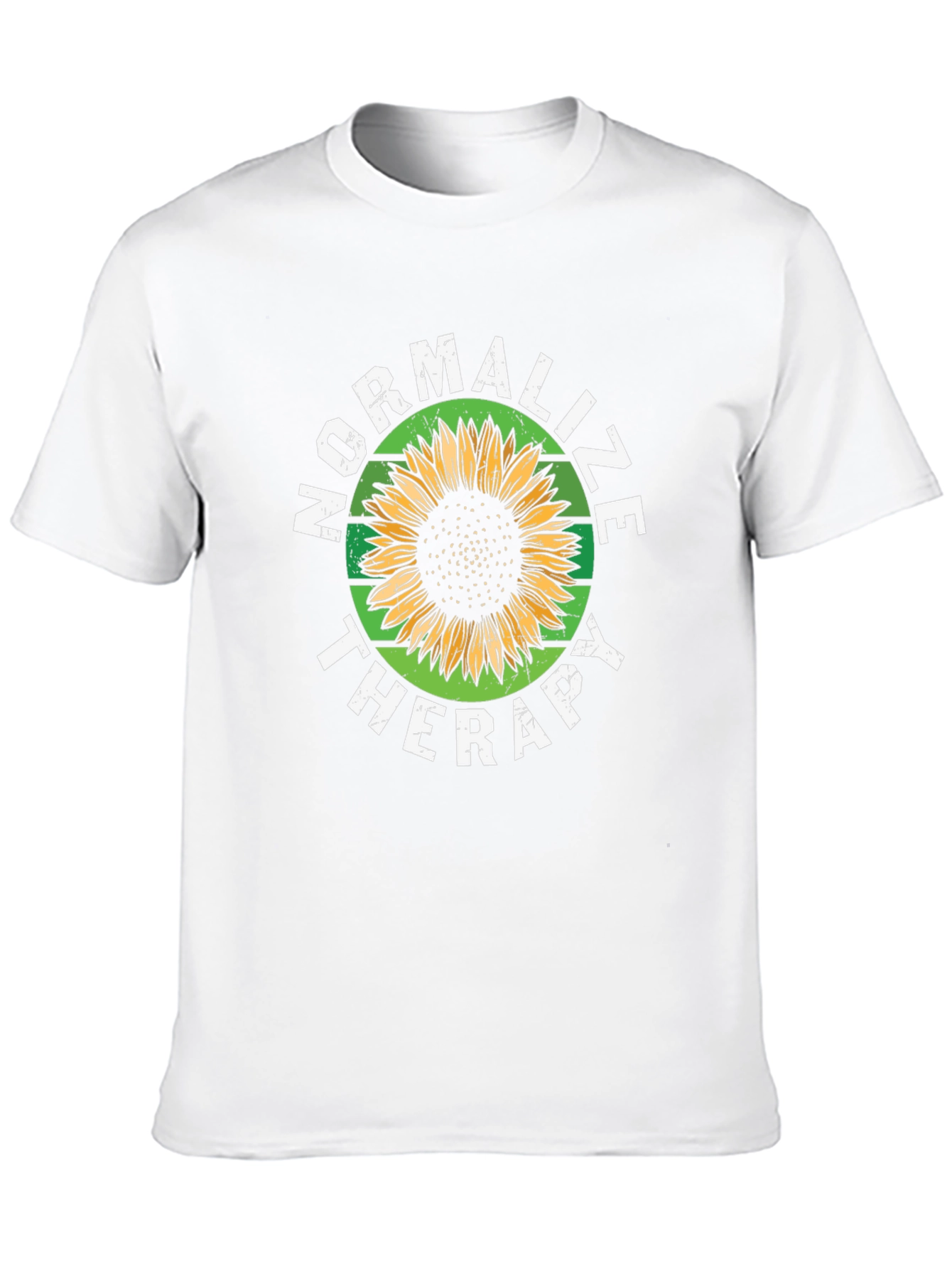 Normalize Therapy Sunflower Graphic Tee