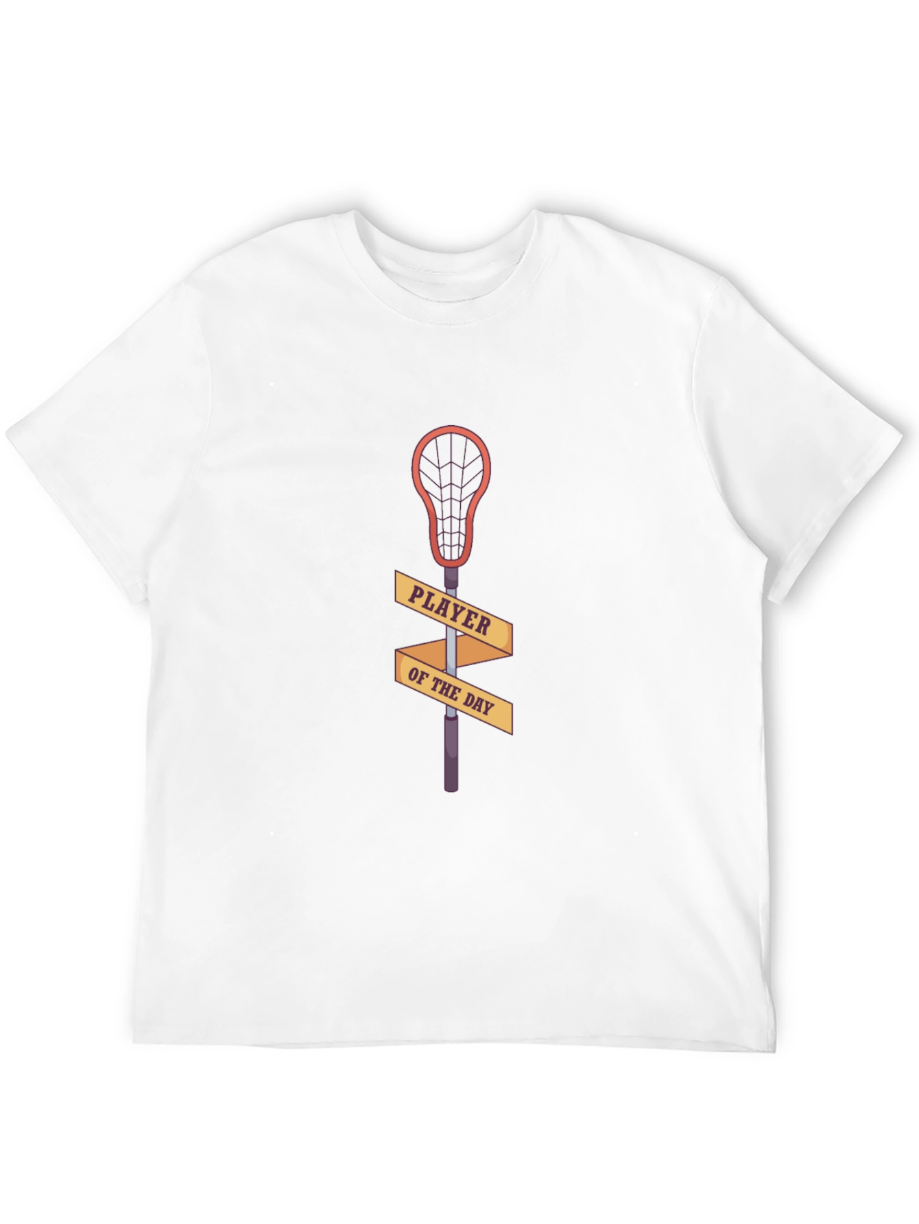 Lacrosse Player of the Day Black T-Shirt
