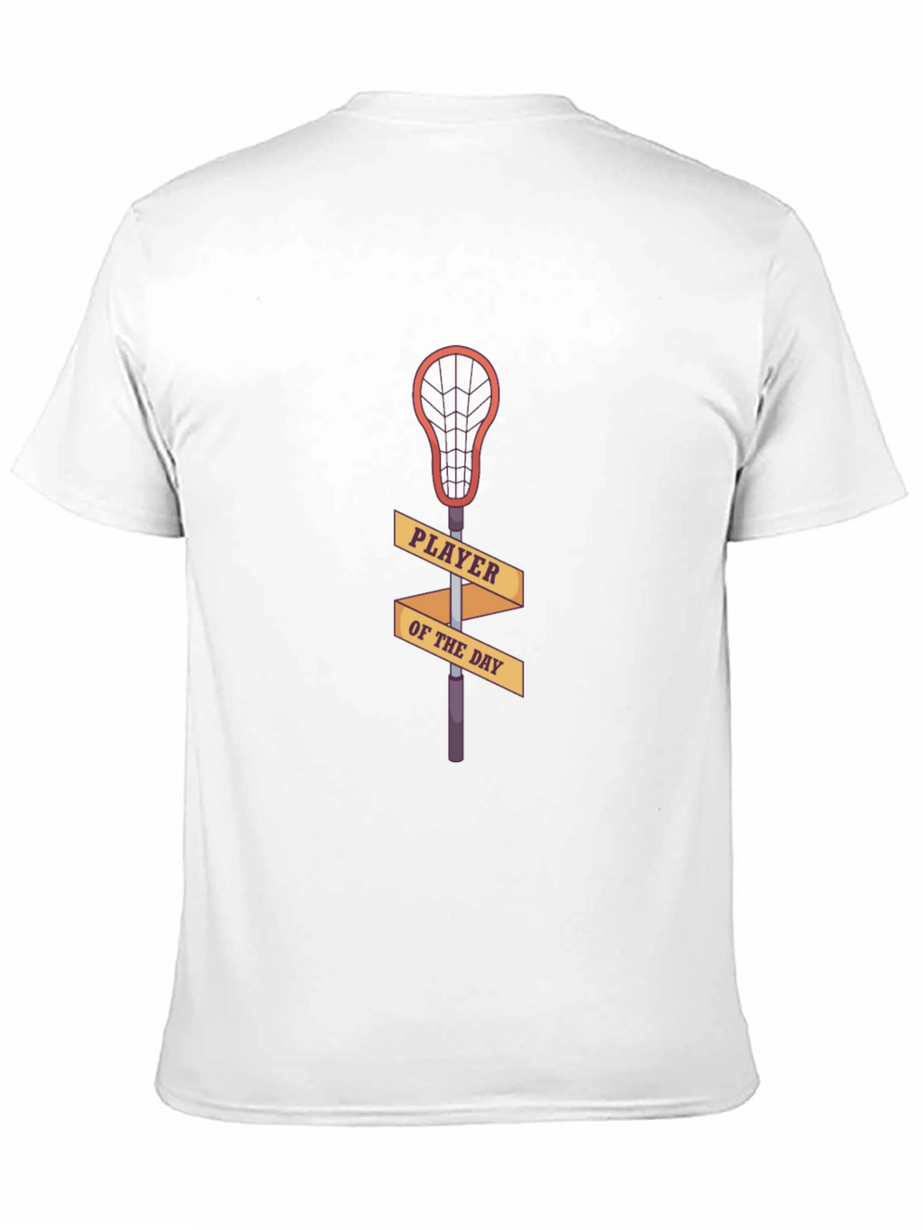 Lacrosse Player of the Day Black T-Shirt