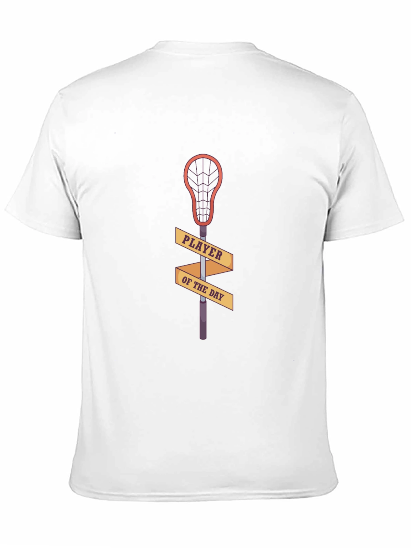 Lacrosse Player of the Day Black T-Shirt