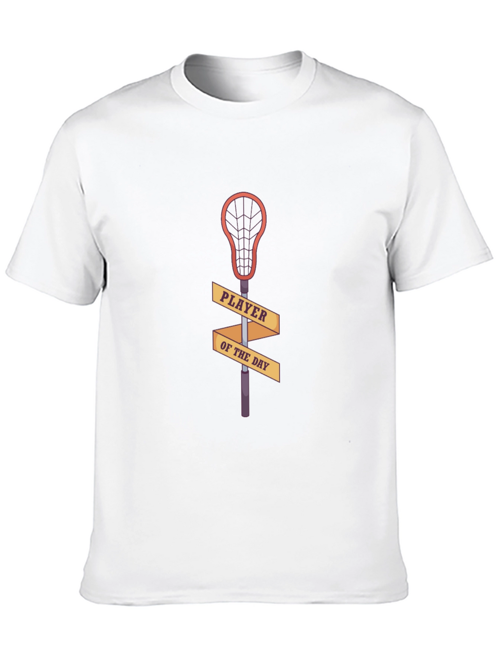 Lacrosse Player of the Day Black T-Shirt