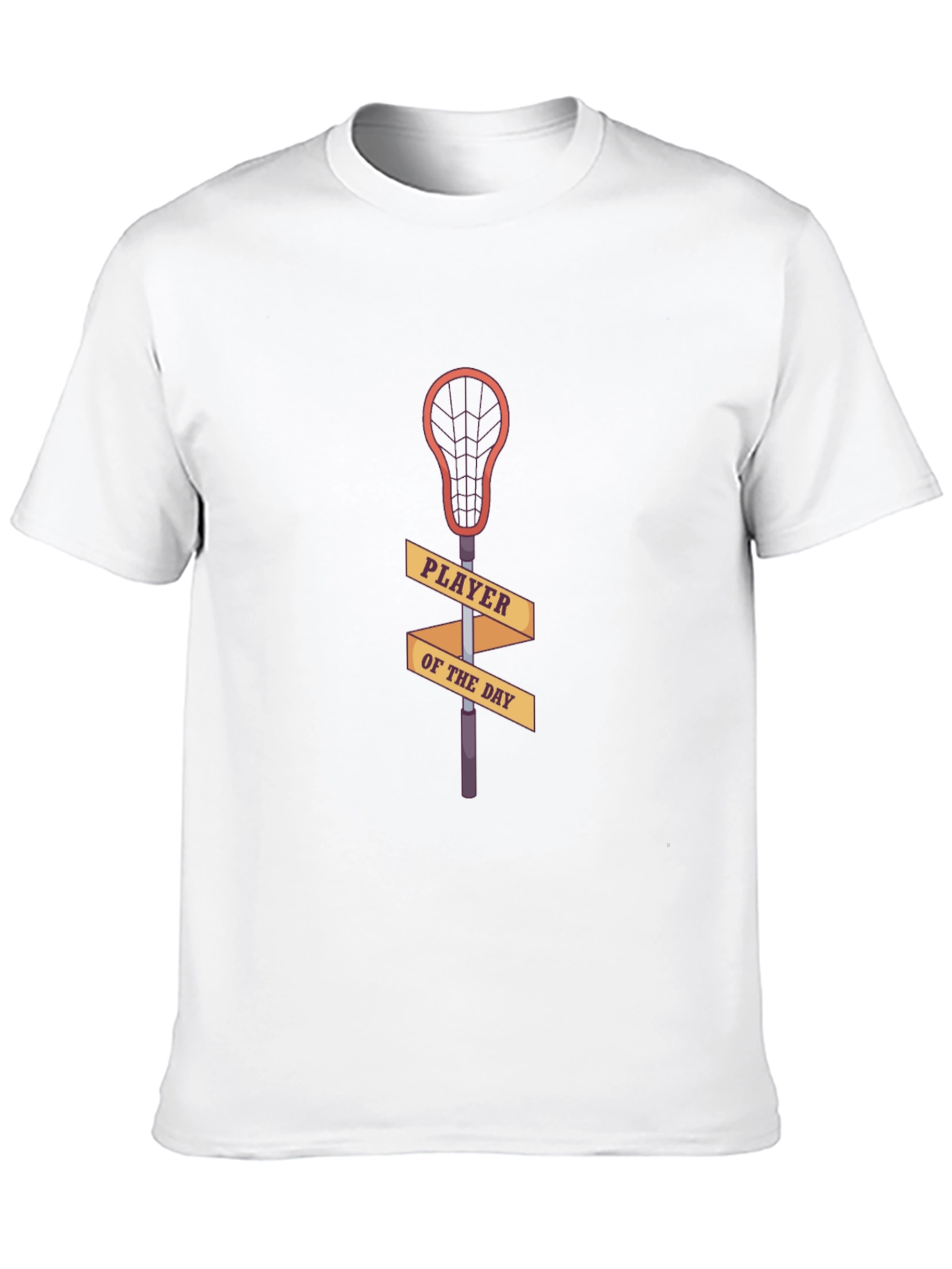 Lacrosse Player of the Day Black T-Shirt
