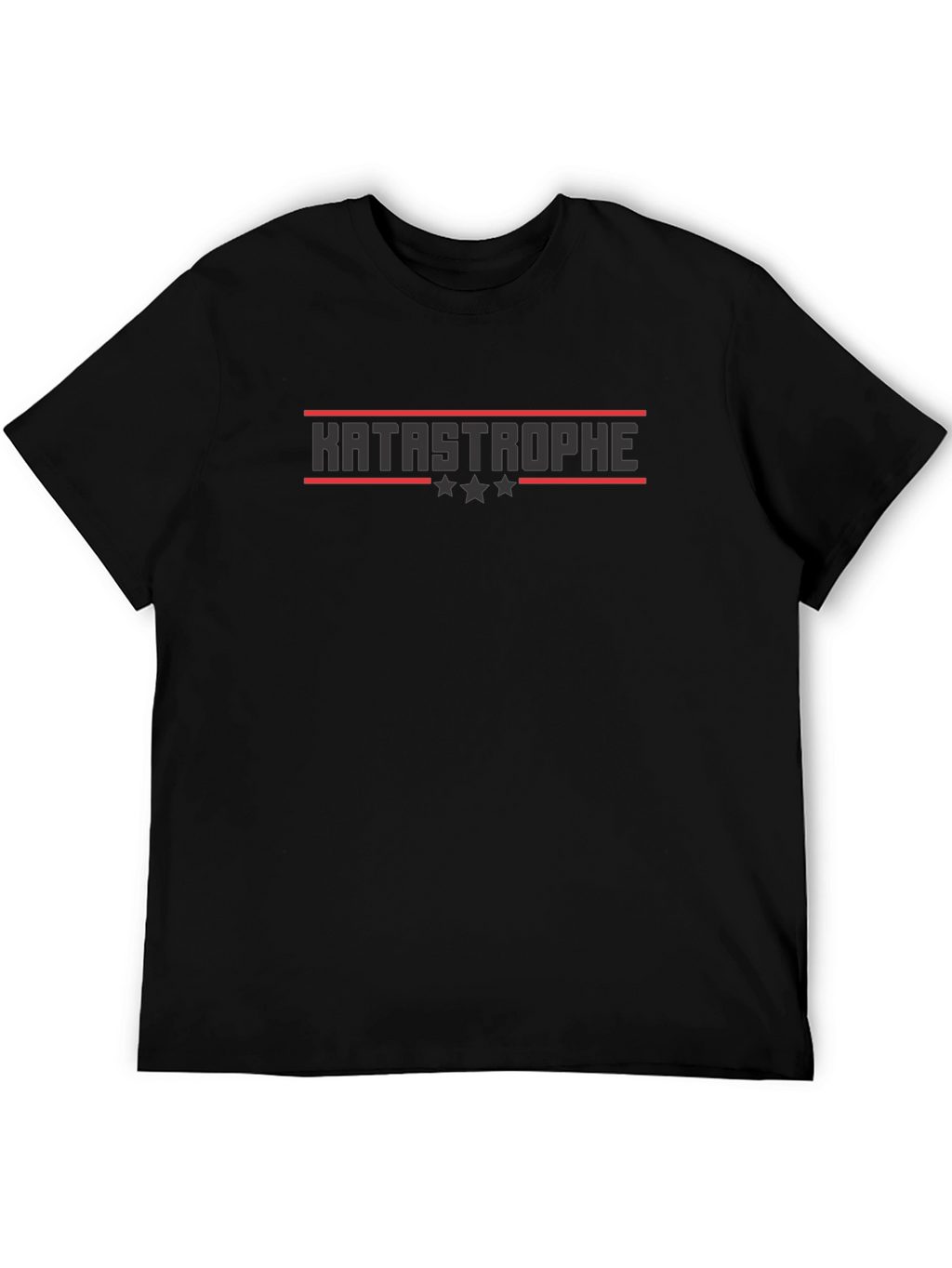 Katastrophe Graphic Tee - Mens Black T-Shirt