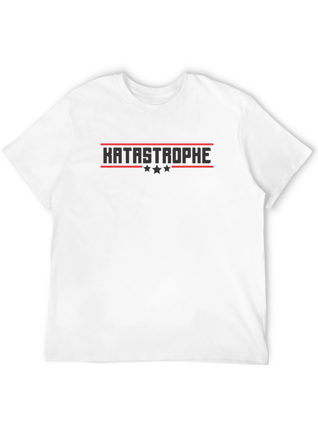 Katastrophe Graphic Tee - Mens Black T-Shirt