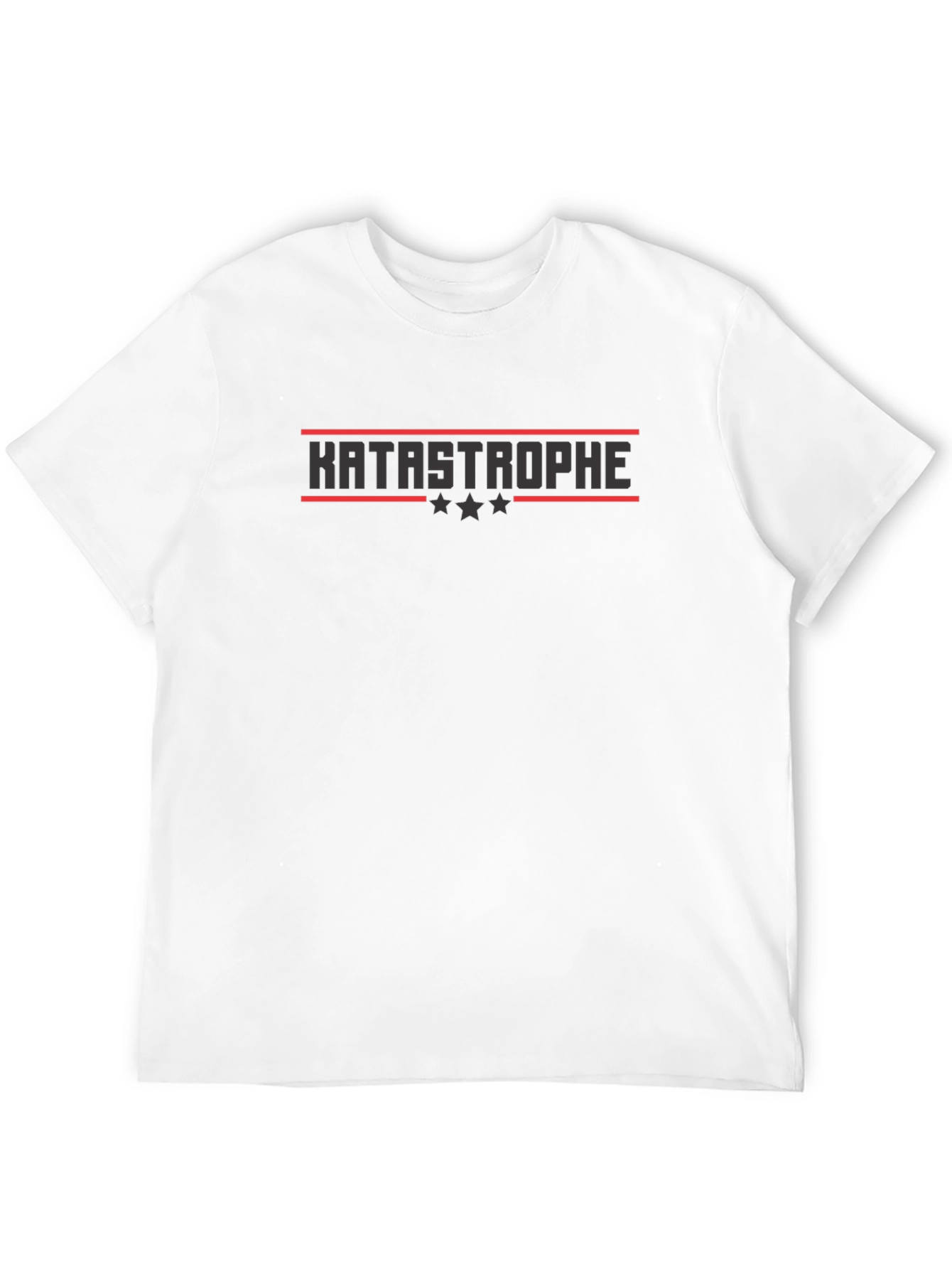 Katastrophe Graphic Tee - Mens Black T-Shirt
