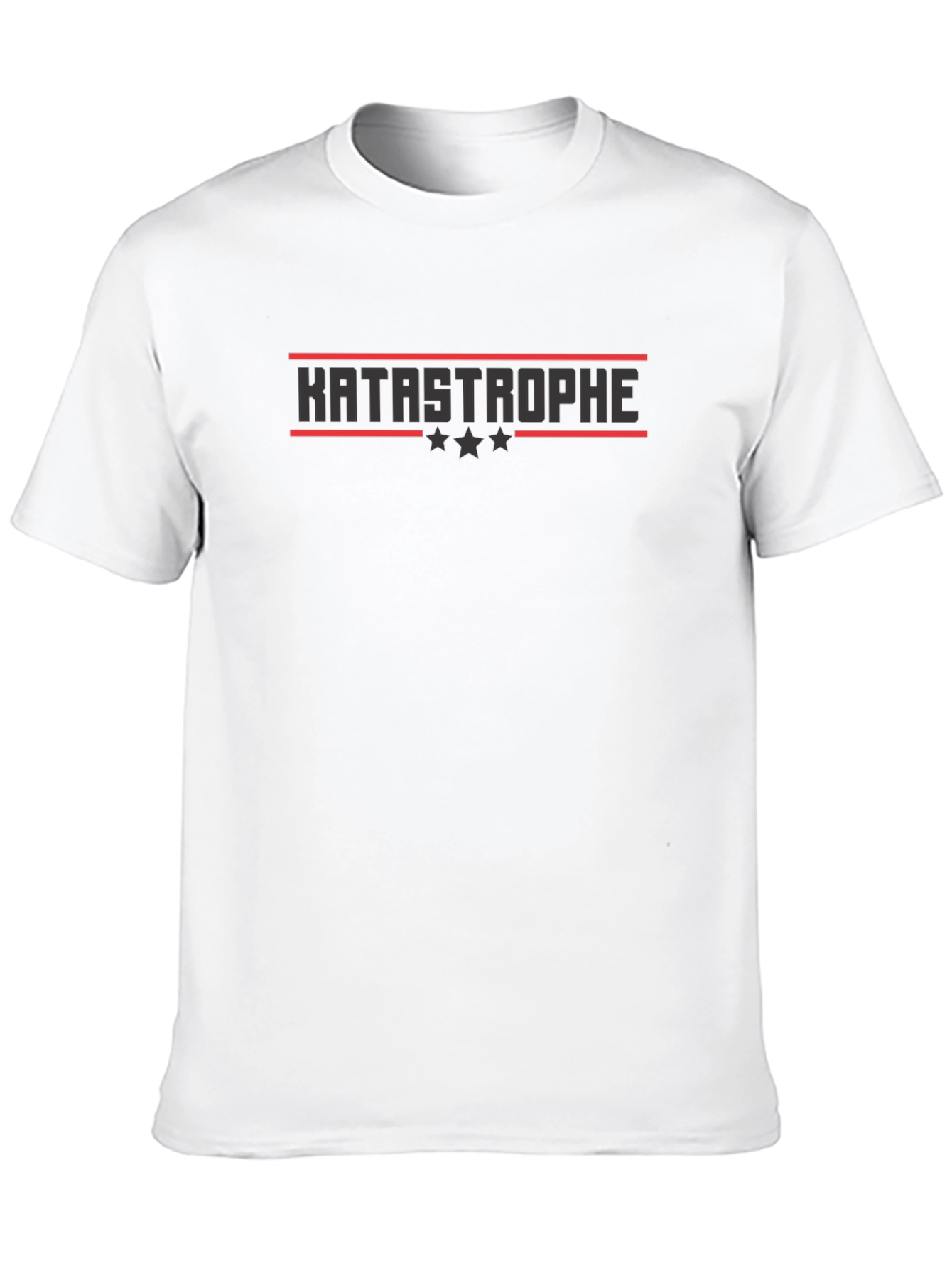 Katastrophe Graphic Tee - Mens Black T-Shirt