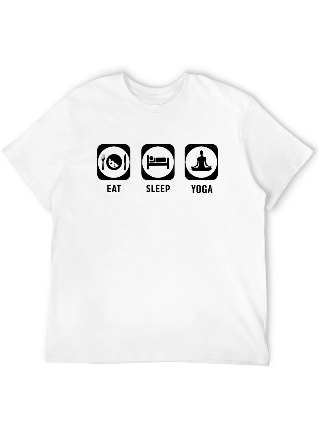 Eat Sleep Yoga T-Shirt - Meditation Lifestyle Tee