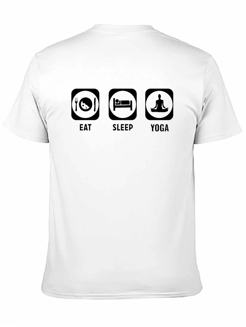 Eat Sleep Yoga T-Shirt - Meditation Lifestyle Tee