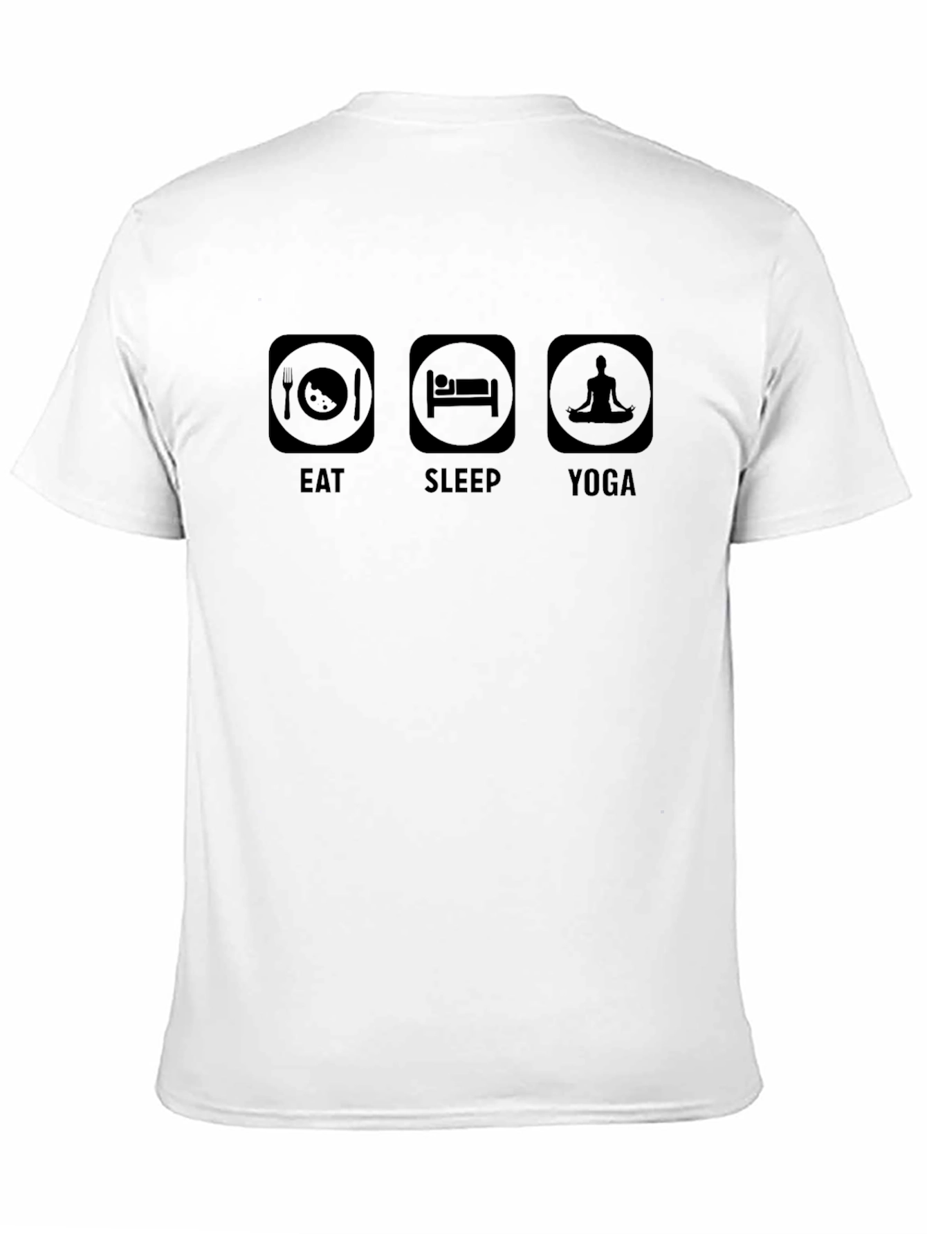 Eat Sleep Yoga T-Shirt - Meditation Lifestyle Tee