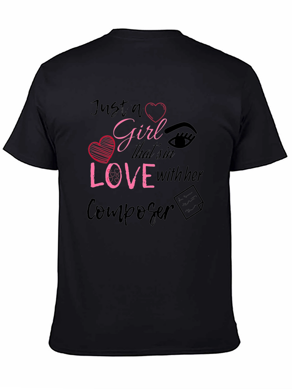 Just a Girl In Love with Her Composer T-Shirt