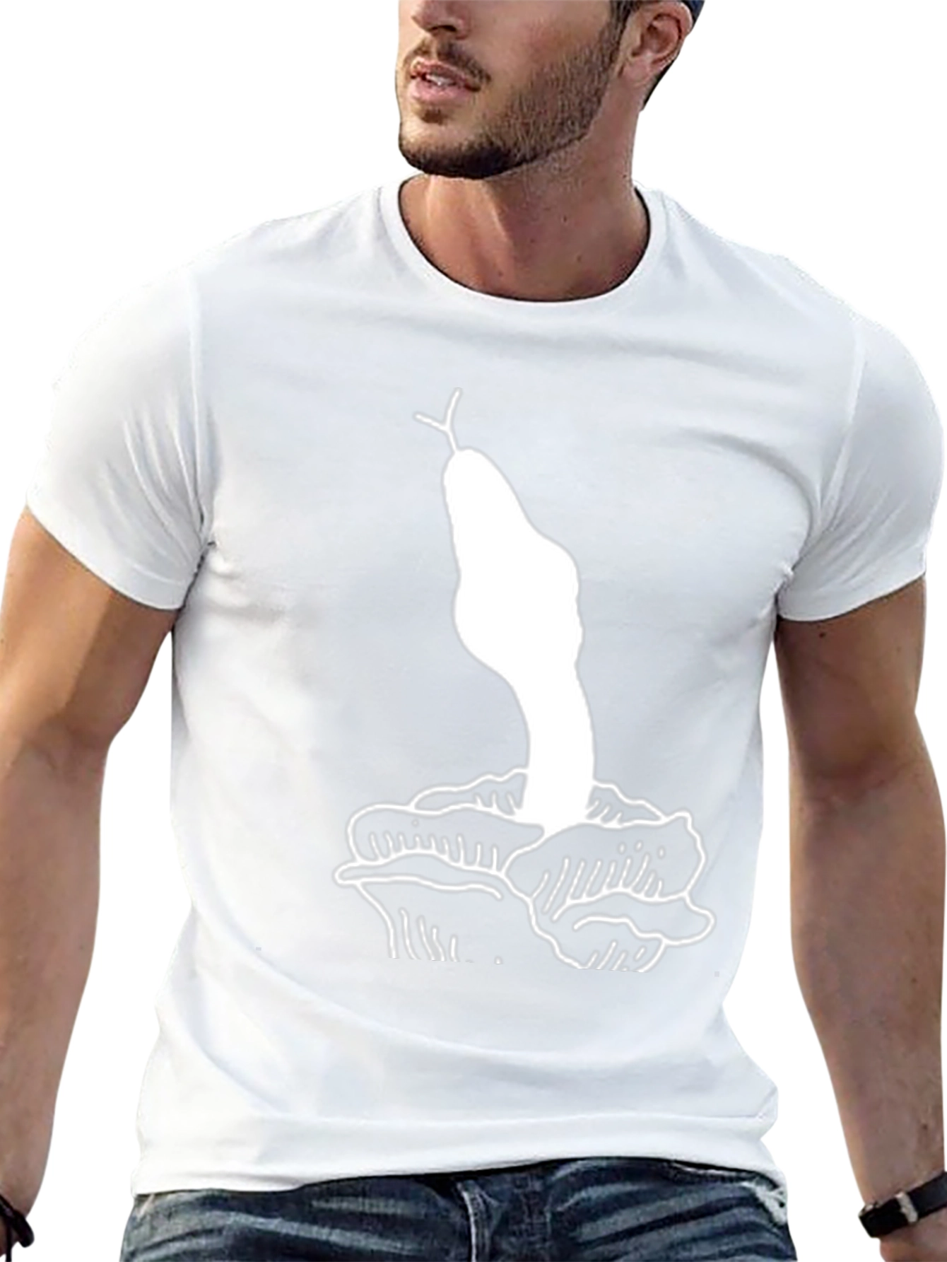 Snake & Rose Graphic T-Shirt