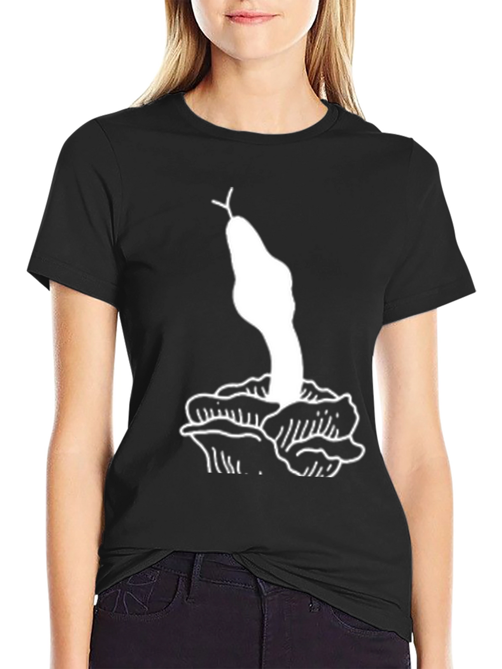 Snake & Rose Graphic T-Shirt