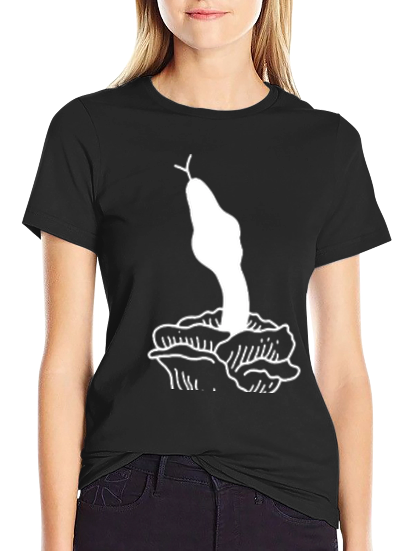 Snake & Rose Graphic T-Shirt