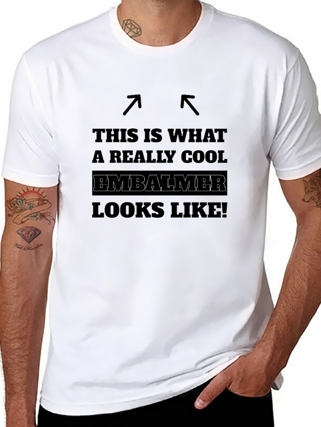 Cool Embalmer Graphic Tee - Unique Profession Pride