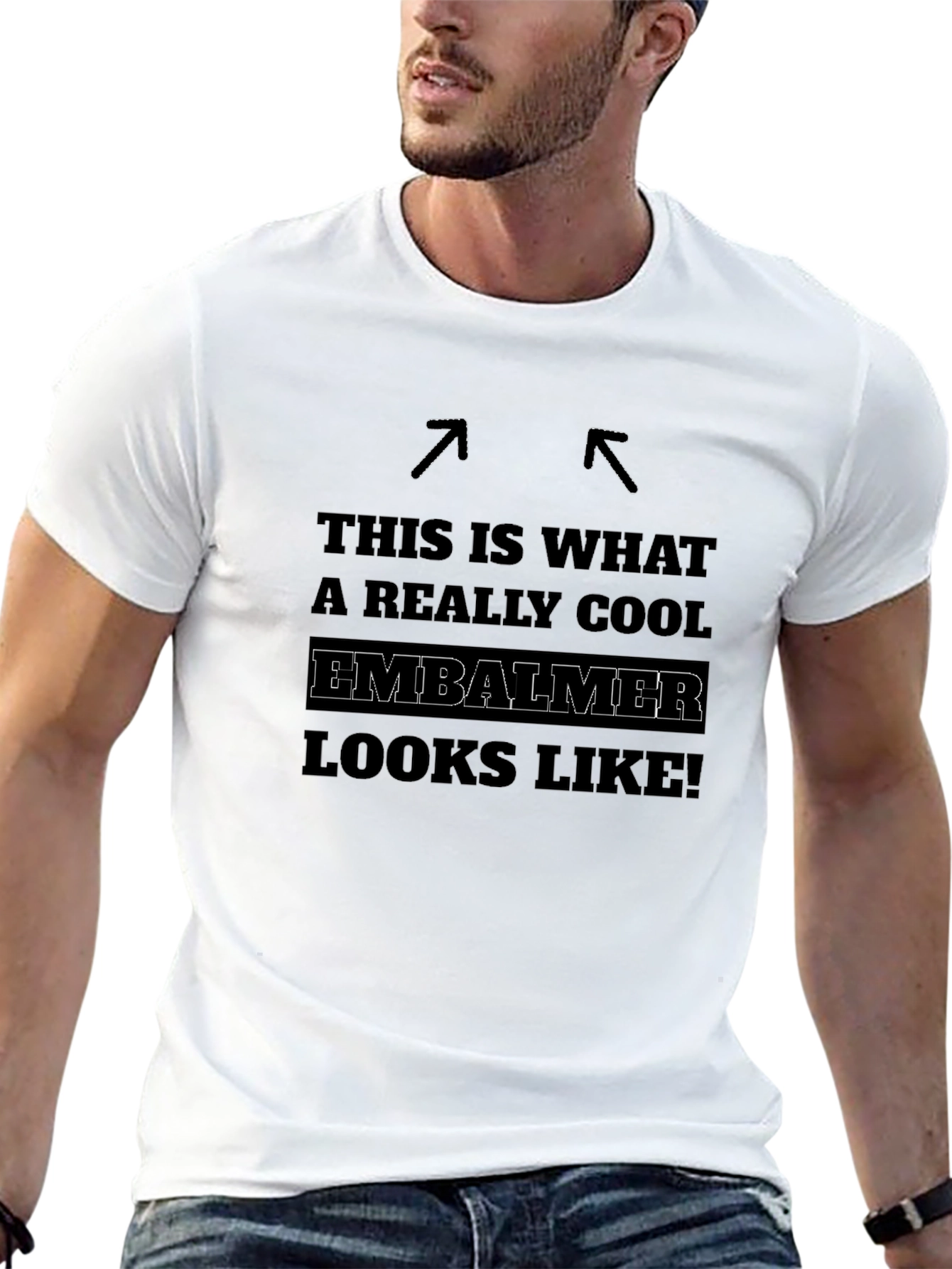 Cool Embalmer Graphic Tee - Unique Profession Pride