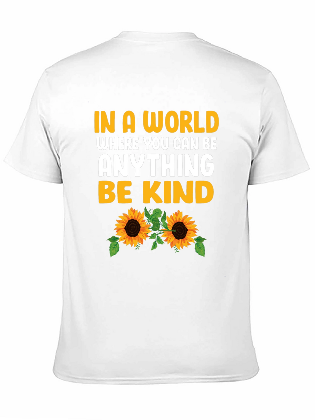 Be Kind Sunflower Graphic Tee