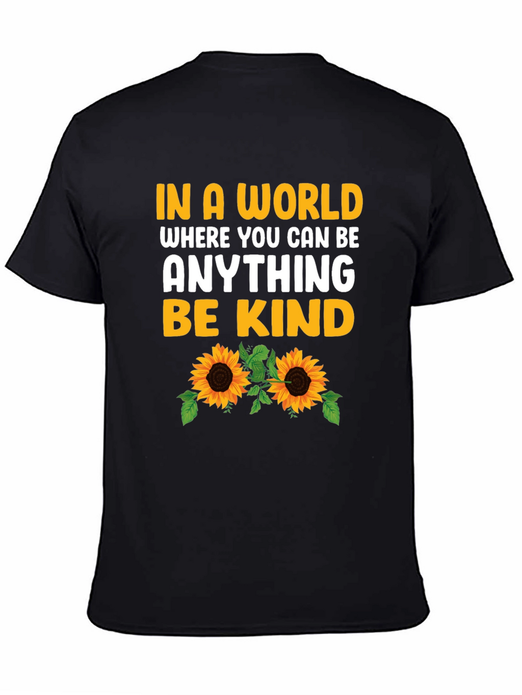 Be Kind Sunflower Graphic Tee