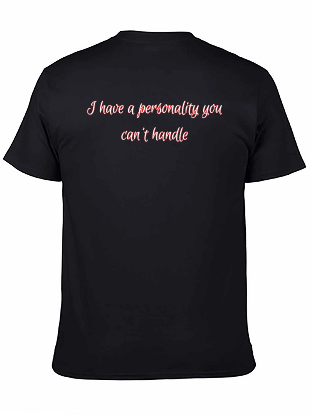 Bold Personality Black T-Shirt
