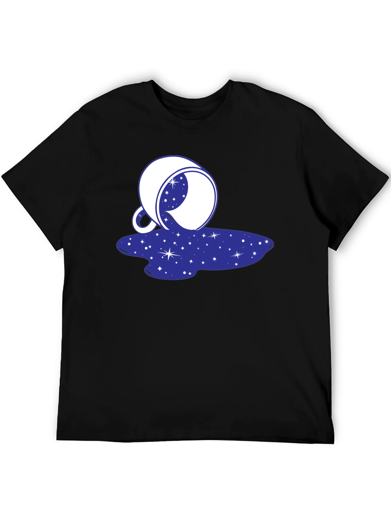 Cosmic Spill T-Shirt - Galaxy Design