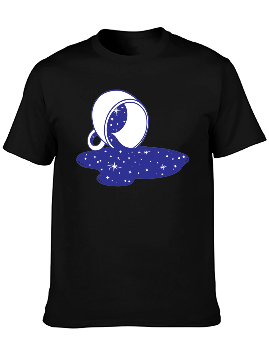 Cosmic Spill T-Shirt - Galaxy Design