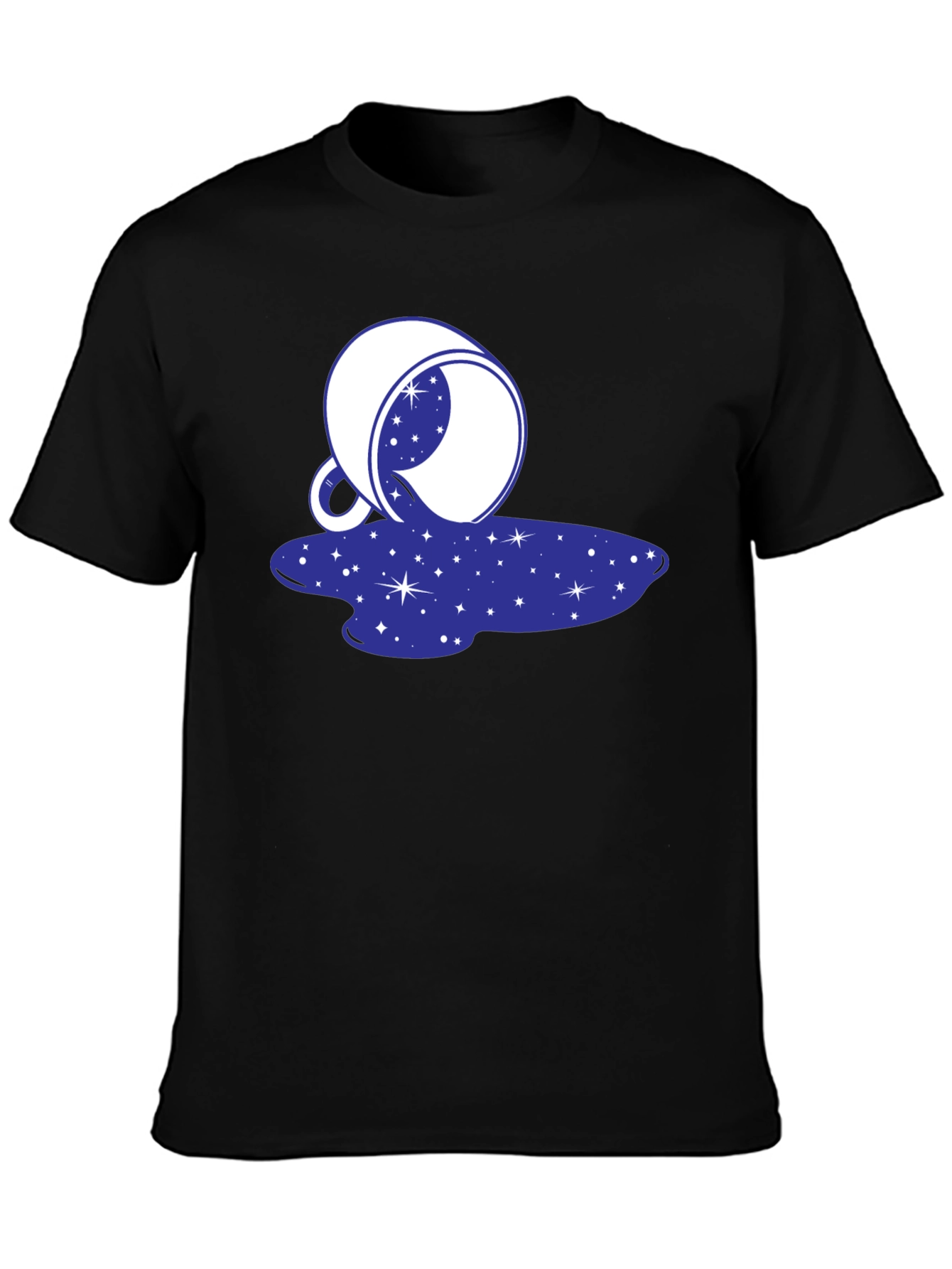 Cosmic Spill T-Shirt - Galaxy Design