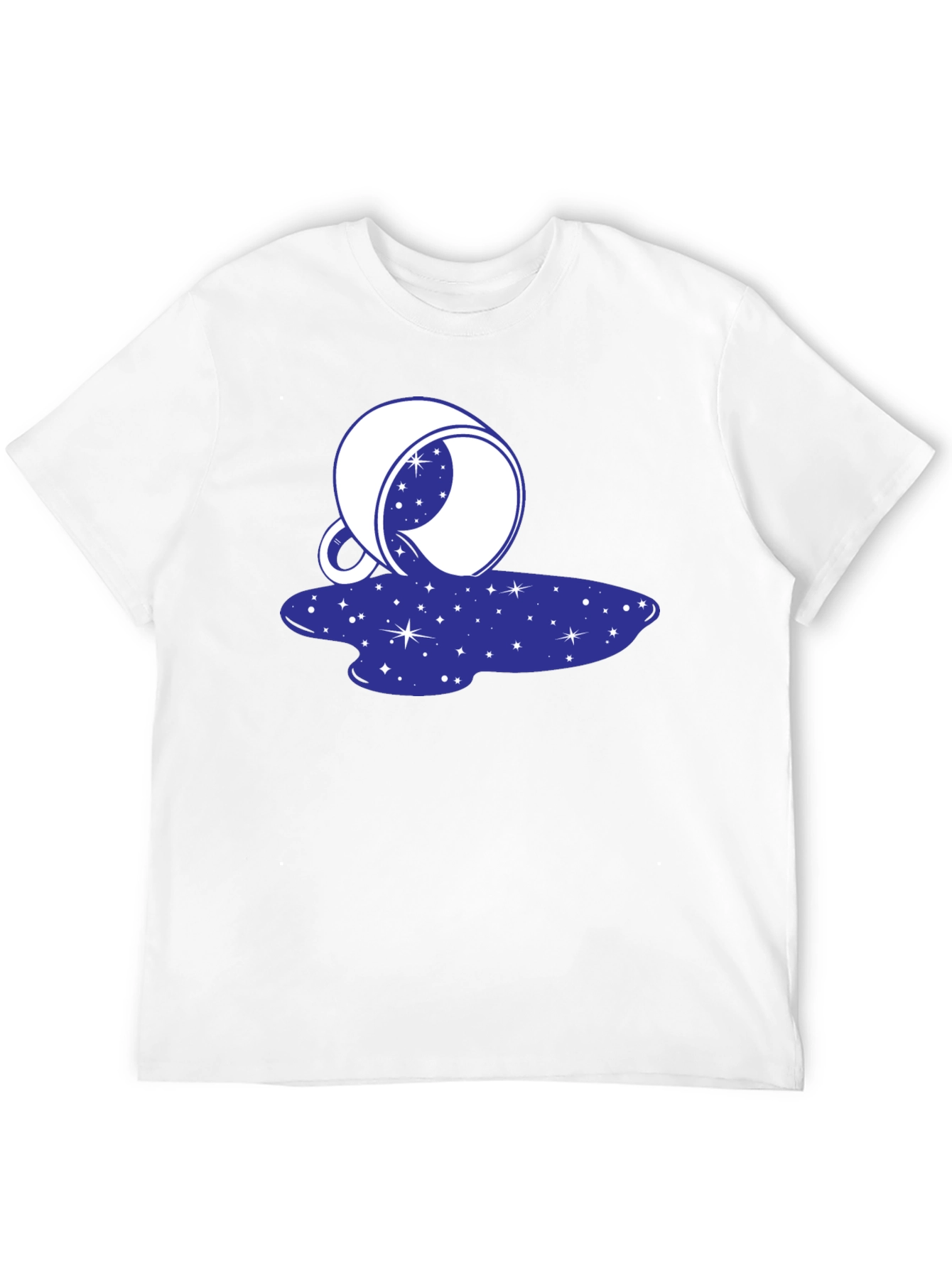 Cosmic Spill T-Shirt - Galaxy Design